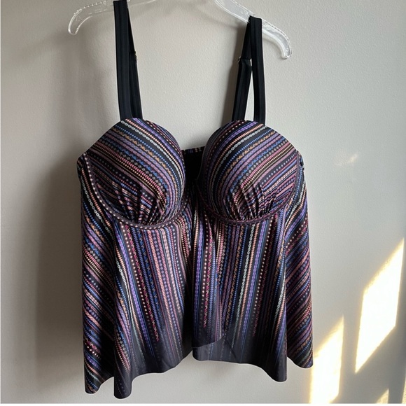 NWT Swimsuits for All Tankini Top Size 22 - Picture 1 of 5